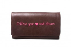 MORADO- Follow your heart Purse Brown Pink EUR 99