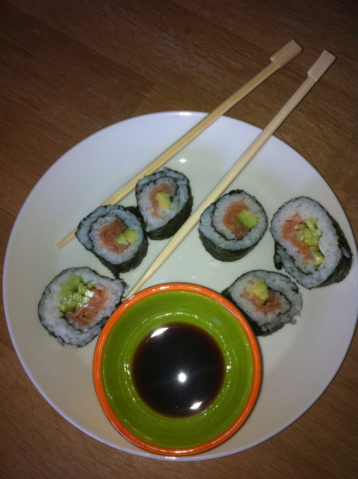 Sushi maken 4