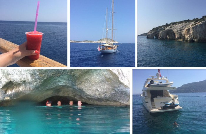 Collage zakynthos top 5 boottocht