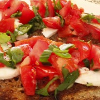 bruschetta tomaat mozarella