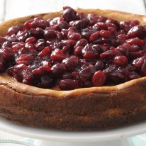 Uitgelicht cranberry cheescake