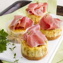 Cheescake parmaham