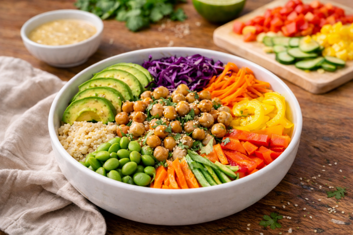 Cuisinart mealprepper met regenboog klaar 3