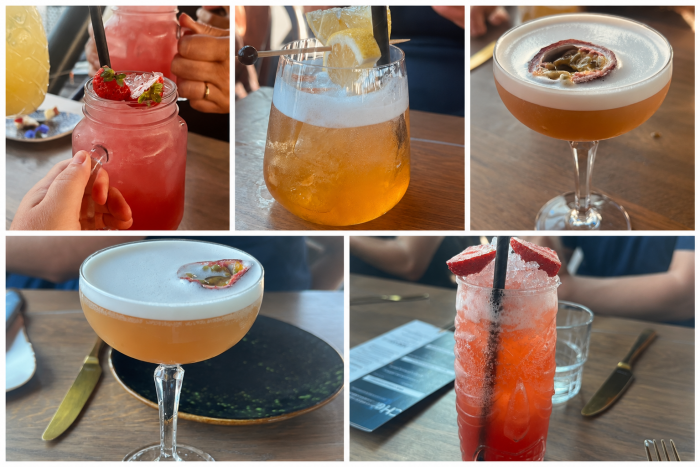 Fotocollage cocktails
