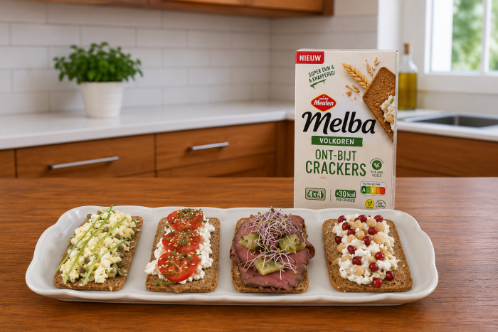 Melba toast vier variaties