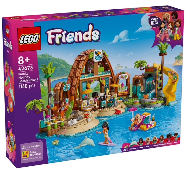 LEGO Friends Family Holiday Beach Resort - Speelgoed van het jaar 2025-2