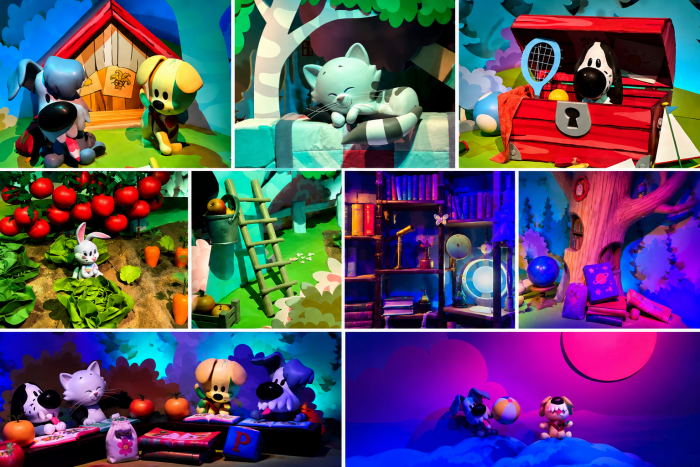 Fotocollage Overal vriendjes