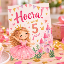 Prinsessenfeestje met vijfde verjaardag 2