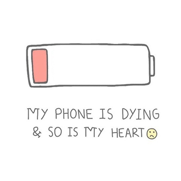 Warning iPhone Battery low Lifestyle