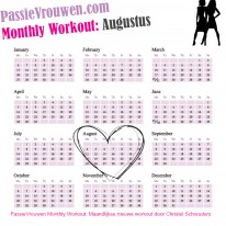 Monthly workout aug